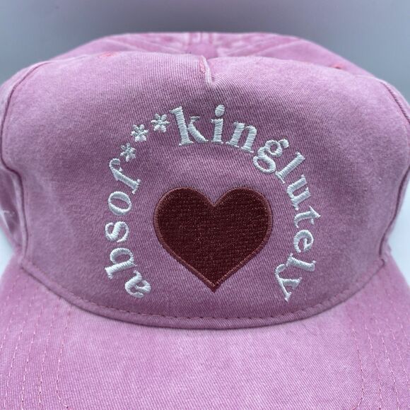 Sex and the City Hat Pink Abosof**kinglutely Adult OSFA HBO TV Show Promo NWOT main image 10